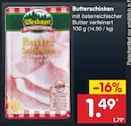 Butterschinken bei Netto Marken-Discount im Ellingen Prospekt für 1,49 €