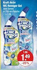 Kraft im V-Markt Prospekt Kraft Aktiv WC Reiniger Gel von WC Frisch im aktuellen V-Markt Prospekt für 1,49 €