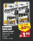 Alkaline Power Mignon AA im Angebot bei combi in Oldenburg Alkaline Power Mignon AA Angebote von Energizer bei combi Oldenburg für 1,00 €