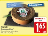Zillertaler Heublumenkäse  im aktuellen EDEKA Prospekt für 1,65 €