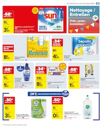 Offre Papier Toilette dans le catalogue Carrefour du moment à la page 47
