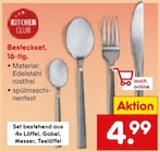 Besteckset Angebote von Kitchen Club bei Netto Marken-Discount Bensheim für 4,99 €