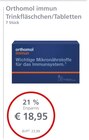 LINDA Premiumapotheke Alzenau - Orthomol immun Angebot im Prospekt Orthomol immun bei LINDA Premiumapotheke im Alzenau Prospekt für 18,95 €