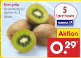 Kiwi grün bei Netto Marken-Discount im Prospekt "" für 0,29 €