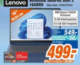 Notebook IdeaPad Slim 3 16ABR8 im Angebot bei expert in Homburg Notebook IdeaPad Slim 3 16ABR8 Angebote von Lenovo bei expert Homburg für 499,00 €