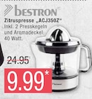 Zitruspresse "ACJ350Z" von Bestron im aktuellen Marktkauf Prospekt für 9,99 €