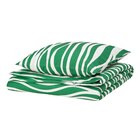 Aktuelle Bettwäsche Angebote bei IKEA in Paderborn Aktuelles Bettwäsche-Set, 2-teilig grün/weiß 140x200/80x80 cm Angebot bei IKEA in Paderborn ab 14,99 €