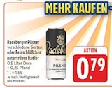 Pilsner im Angebot bei EDEKA in Zwickau Pilsner Angebote von Radeberger bei EDEKA Zwickau für 0,79 €