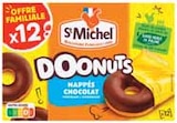 Doonuts nappé chocolat - ST MICHEL en promo chez Intermarché Doonuts nappé chocolat - ST MICHEL dans le catalogue Intermarché