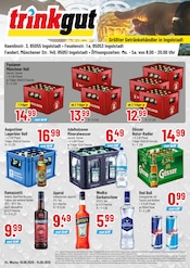 Energydrink im Trinkgut Prospekt in Ingolstadt Aktueller Trinkgut Prospekt mit Energydrink, "Größter Getränkehändler in Ingolstadt", Seite 1