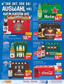 Coca Cola im aktuellen Netto Marken-Discount Prospekt (Kaufbeuren) Coca Cola im Netto Marken-Discount Prospekt "Aktuelle Angebote" mit 64 Seiten (Kaufbeuren)