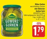 EDEKA Schweinfurt - Gurken Angebot im Prospekt Gurken bei EDEKA im Schweinfurt Prospekt für 1,79 €