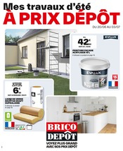 Catalogue Bricolage Brico Dépôt en cours à Villecresnes et alentours, "Mes travaux d'été À PRIX DÉPÔT", 52 pages, 20/06/2025 - 03/07/2025