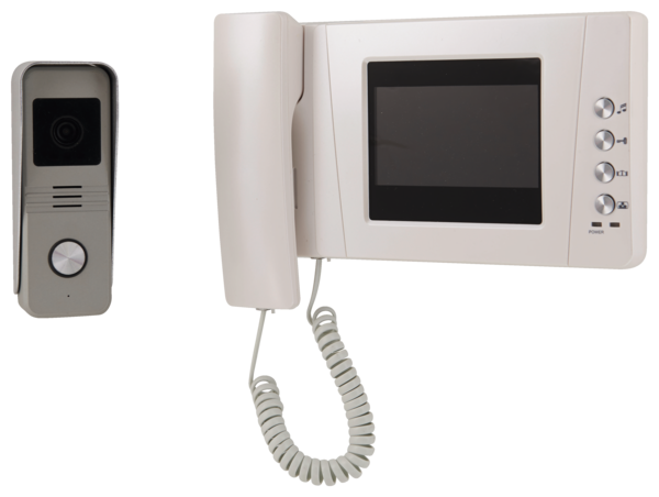 Interphone vidéo 4,3" 2 fils "uban"
