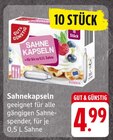 Aktuelles Sahnekapseln Angebot bei E center in Heilbronn ab 4,99 €