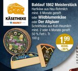 1862 Meisterstück oder Wildblumenkäse oder Der Allgäuer bei V-Markt im Mainburg Prospekt für 1,99 €