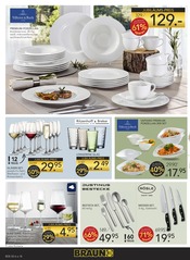 Glas im BRAUN Möbel-Center Prospekt in Pirmasens Aktueller BRAUN Möbel-Center Prospekt mit Glas, "60 JAHRE BRAUN MÖBEL CENTER", Seite 18