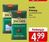 Jacobs Krönung Angebote bei famila Nordost Celle für 4,99 €