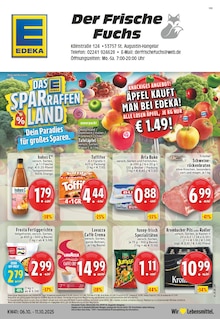 Aktueller EDEKA Prospekt "Aktuelle Angebote" Seite 1 von 24 Seiten für Sankt Augustin