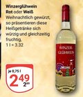 Aktuelle Glühwein Angebote bei GLOBUS in Bochum Aktuelles Winzerglühwein Rot Angebot bei GLOBUS in Bochum ab 2,49 €