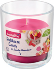 Duftkerze im Glas Candy Angebote von Profissimo bei dm-drogerie markt Offenbach für 1,75 €