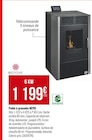 Poêle à granulés NEMO - BESTOVE en promo chez Bricorama Vitry-sur-Seine à 1 199,00 €