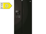 Aktuelles HSR5918DIPB SBS 90 SERIE 5 Side-by-Side (511 l, D, 1775 mm hoch, Schwarz Matt) Angebot bei MediaMarkt Saturn in Rosenheim ab 999,00 €