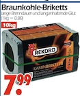 Braunkohle-Briketts im Angebot bei Wreesmann in Bautzen Braunkohle-Briketts Angebote von Rekord bei Wreesmann Bautzen für 7,99 €