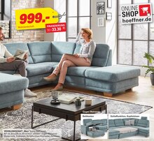 WOHNLANDSCHAFT „Marc“ Angebot in Bentwisch b Rostock im aktuellen Prospekt bei Höffner in Bentwisch b Rostock
