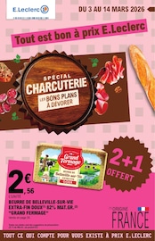 Catalogue E.Leclerc à Seyssinet-Pariset cette semaine, valable du 03/03/2026 au 14/03/2026 Prospectus E.Leclerc à Seyssinet-Pariset, "Tout est bon à prix E.Leclerc", 64 pages de promos valables du 03/03/2026 au 14/03/2026