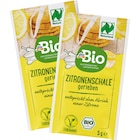 Zitronenschale gerieben 2 x 5 g bei dm-drogerie markt im Rheine Prospekt für 0,95 €