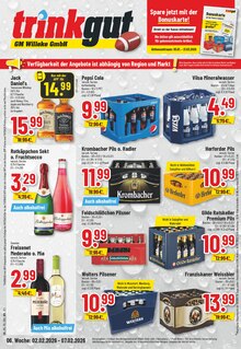 Spirituosen im Trinkgut Prospekt "Aktuelle Angebote" mit 10 Seiten (Braunschweig)