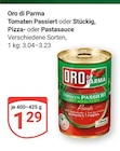 Tomaten Passiert im Angebot bei GLOBUS in Erfurt Tomaten Passiert Angebote von Oro di Parma bei GLOBUS Erfurt für 1,29 €