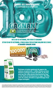 Prospectus Intermarché à Vauvert, "LE TRÈS GROS ANNIVERSAIRE", 44 pages de promos valables du 07/10/2025 au 19/10/2025