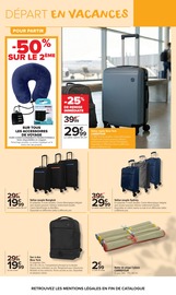 Valise en promo dans le catalogue Carrefour Market à la page 8
