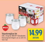 Tulpenformgläser-Set im Angebot bei diska in Amberg Tulpenformgläser-Set Angebote von WECK bei diska Amberg für 14,99 €