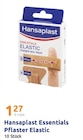 Essentials Pflaster Elastic von Hansaplast im aktuellen Action Prospekt für 1,27 €