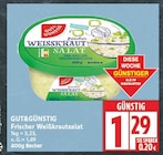 Frischer Weißkrautsalat von Gut&Günstig im aktuellen EDEKA Prospekt