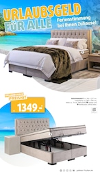 Polstermöbel Fischer Boxspringbett im Prospekt Polstermöbel Fischer Boxspringbett im Prospekt