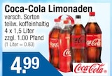 Limonaden von Coca-Cola im aktuellen Getränke City Prospekt für 4,99 €