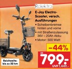 E-Joy Electro-Scooter im Angebot bei Netto Marken-Discount in Paderborn E-Joy Electro-Scooter Angebote von Roektro bei Netto Marken-Discount Paderborn für 799,00 €