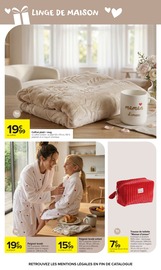 Promos Plaid dans le catalogue "FÊTONS TOUTES LES MAMANS" de Carrefour Market Plaid en promo dans le catalogue Carrefour Market à la page 10