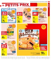 Pizza Angebote im Prospekt "GROS VOLUMES = PETITS PRIX" von Carrefour auf Seite 39