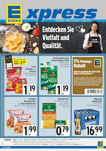 Bier im EDEKA Prospekt "Entdecken Sie Vielfalt und Qualität." mit 4 Seiten (Dachau)