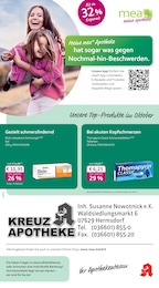mea - meine apotheke Prospekt für Eisenberg: "Unsere Oktober-Angebote", 4 Seiten, 01.10.2025 - 31.10.2025