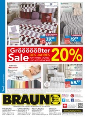 Kopfkissen im BRAUN Möbel-Center Prospekt in Freiburg Aktueller BRAUN Möbel-Center Prospekt mit Kopfkissen, "Lifestyle Trends", Seite 12