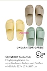 Pantoffeln Angebote von SONSTORP bei JYSK Erfurt für 9,00 €