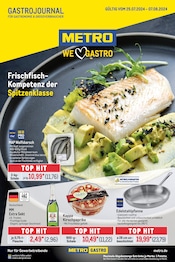Aktueller Metro Prospekt mit Fisch, "Gastro Journal", Seite 1