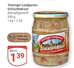Schlachtekraut im Angebot bei GLOBUS in Hoyerswerda Schlachtekraut Angebote von Thüringer Landgarten bei GLOBUS Hoyerswerda für 1,39 €