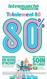 Catalogue Supermarchés Intermarché en cours à Seyssinet-Pariset et alentours, "Totalement 80 80%", 16 pages, 27/12/2024 - 05/01/2025